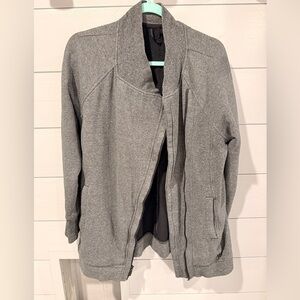 lululemon Gray Open Front Cardigan - size 8